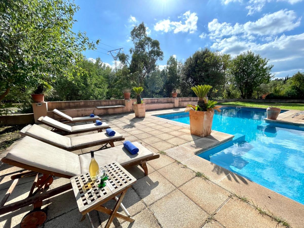 Confortable Chalet Con Piscina Bunyola Eksteriør bilde